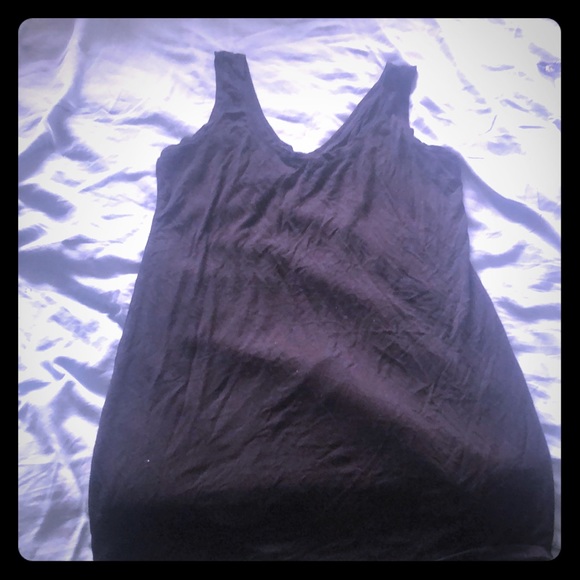 Thyme Maternity M Black Tank Top - Picture 1 of 2